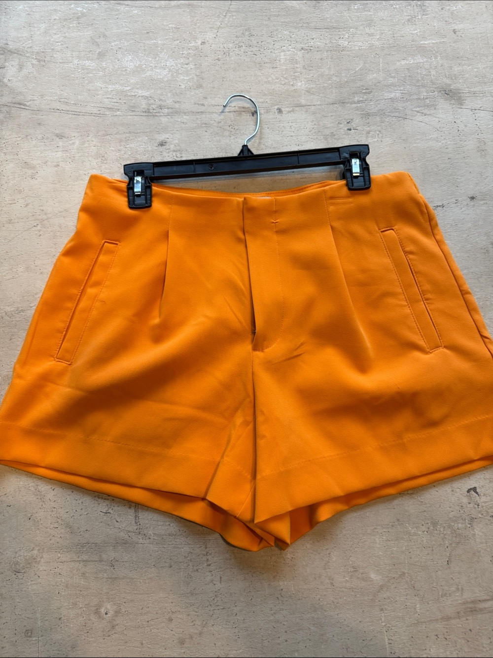 a new day Bright Orange High-Waist Tailored Shorts
